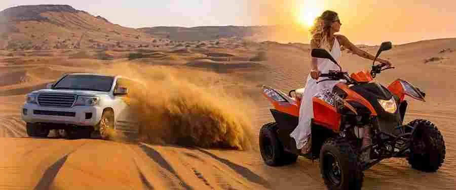 Red Dune Desert Safari With Quad Bike